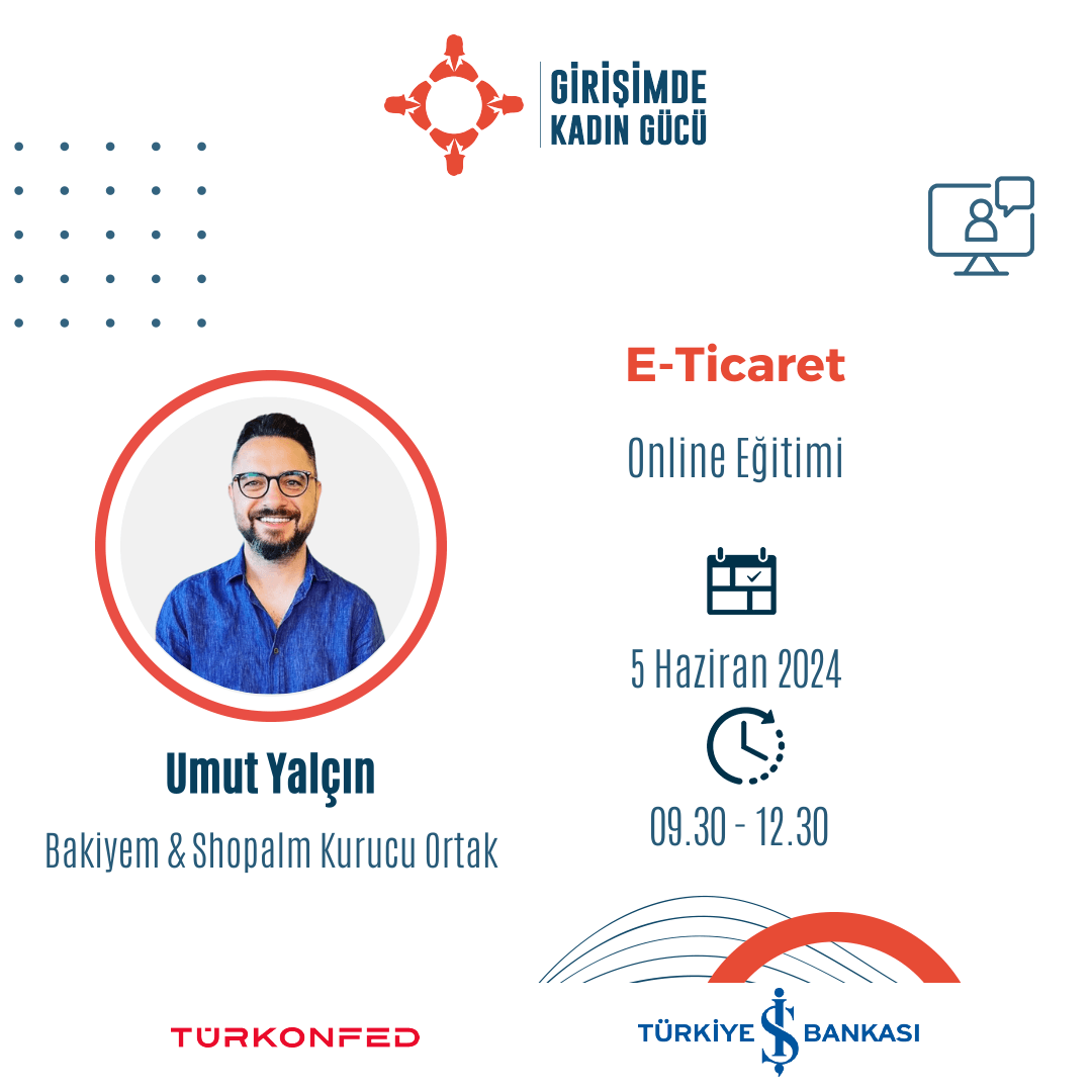 E-Ticaret Eğitimi Afişi